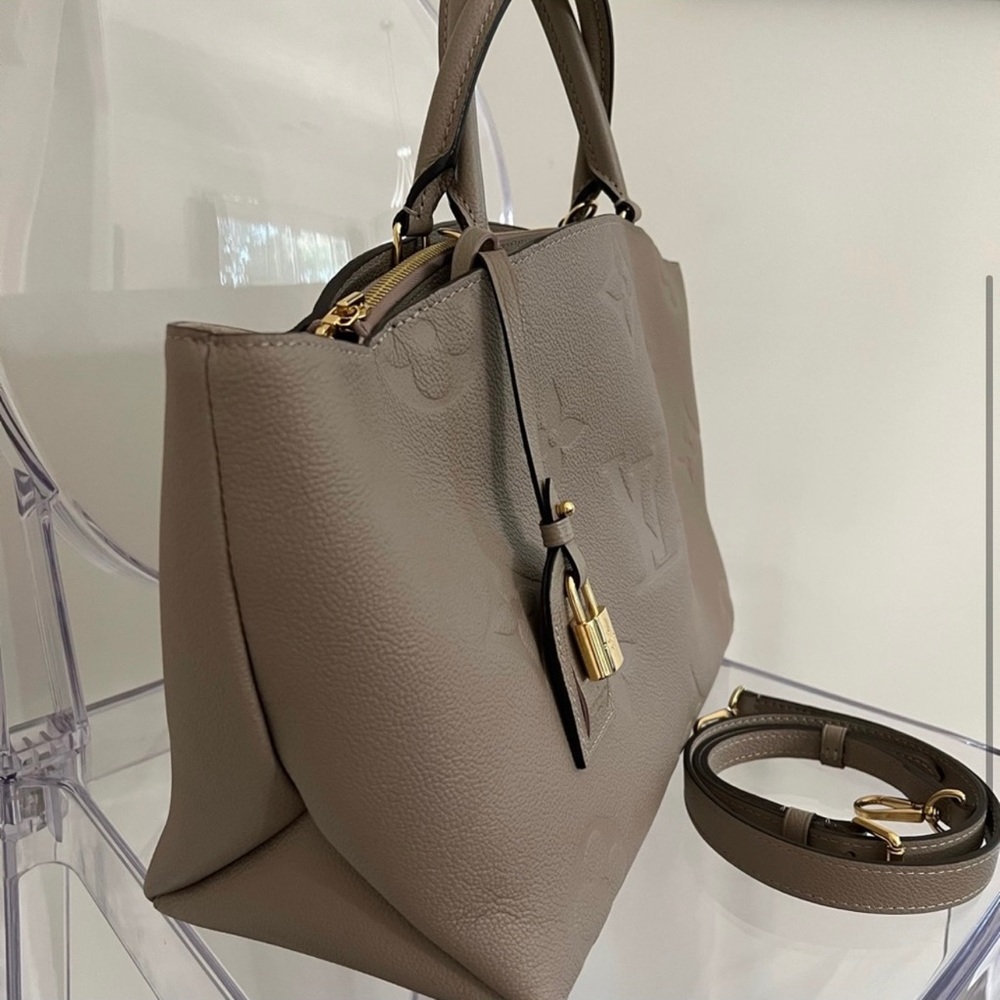 Authentic LV Grand Palais in Turtledove.